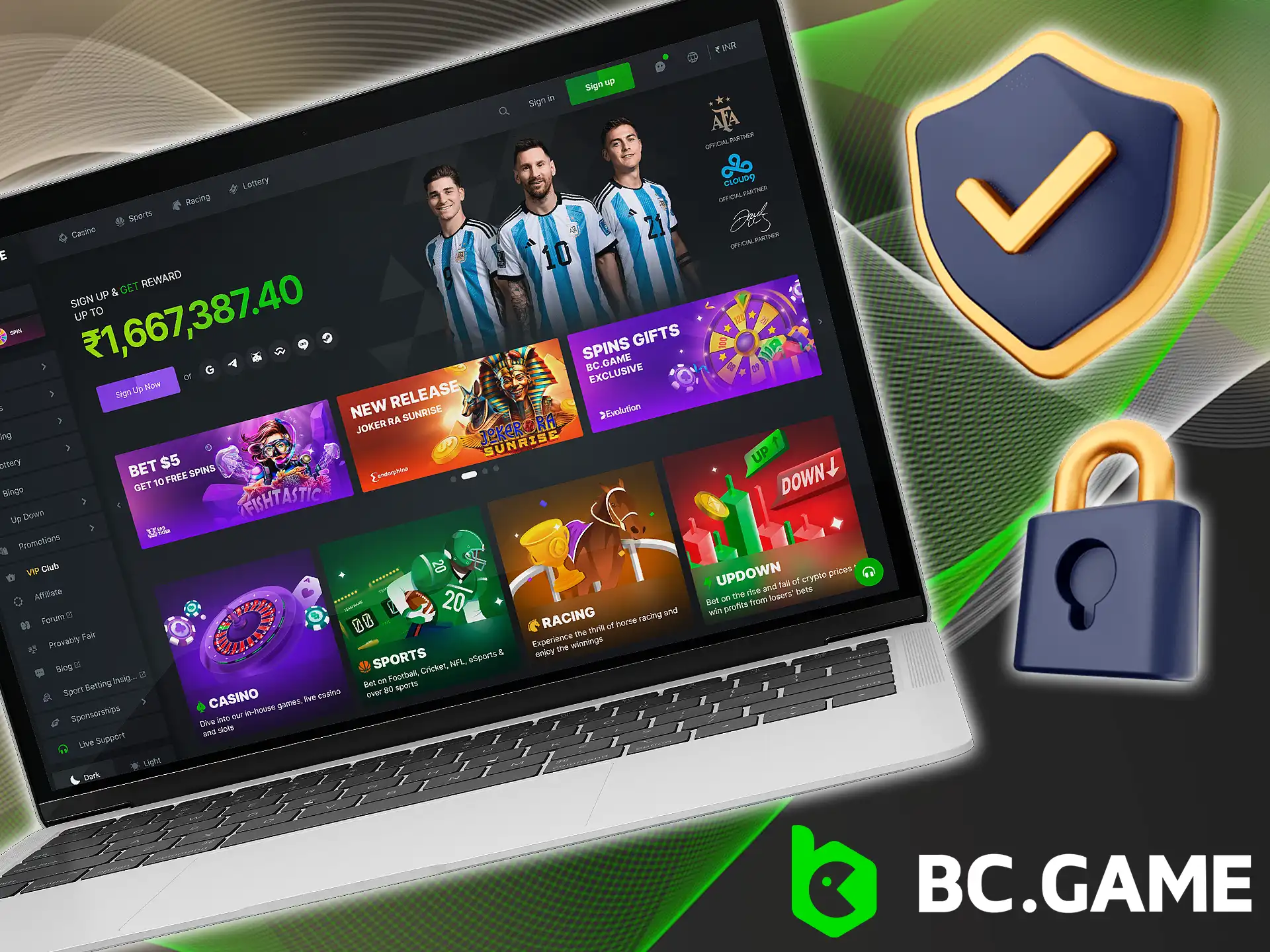 BC Game is a legitimate platform that cares about the safety of its customers.