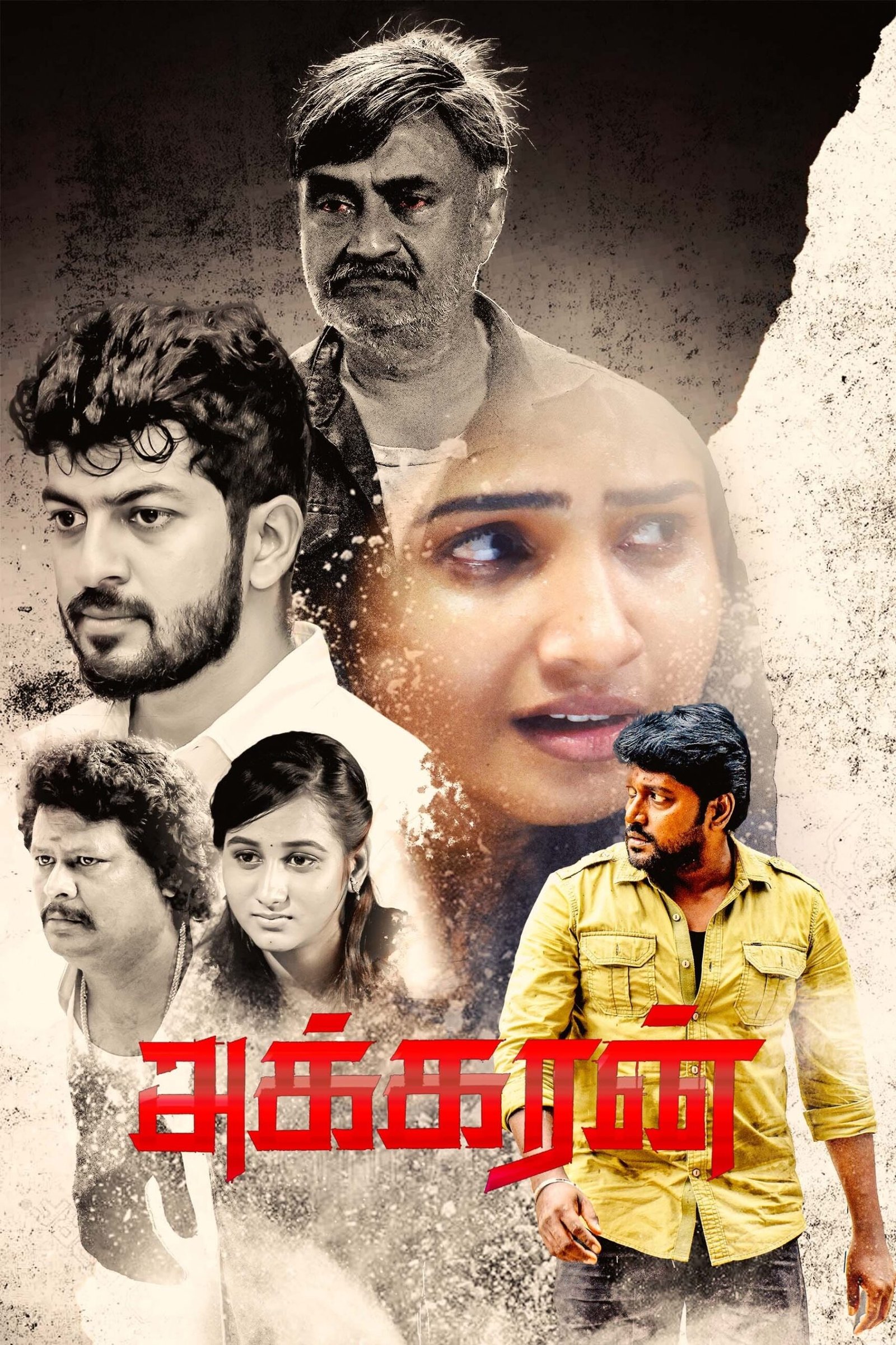 Poster for the movie "Akkaran"